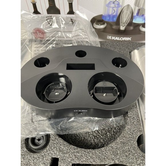 KALORIK Wine Center Opener Preserver Vacuum Seal and Charging Base NEW in Box - Picture 6 of 15